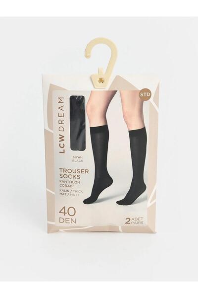 LC Waikiki 40 Denier Women's Knee High Socks 2-Pack (W6)