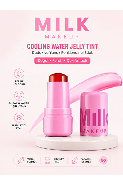 Milk Makeup FRESH - Cooling Water Jelly Tint Doğal Görünümlü Dudak & Yanak Re...