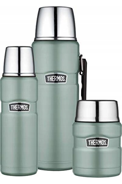 NO BRAND Termos Thermos King 1.2L culoare ou de rață cu mâner