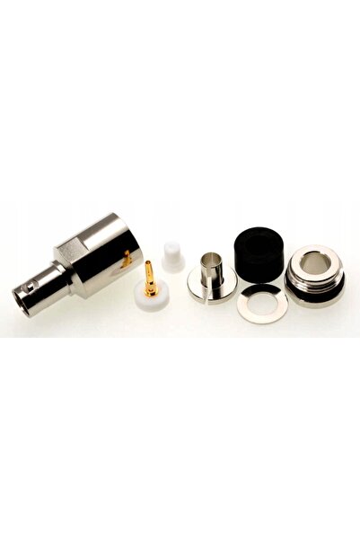 NO BRAND Conector BNC mamă din PTFE/Aur pentru cablu de 7mm RF-7 UltraFlex7