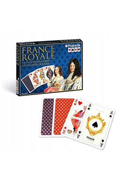 NO BRAND Cărți de joc PIATNIK LUX FRANCE ROYAL