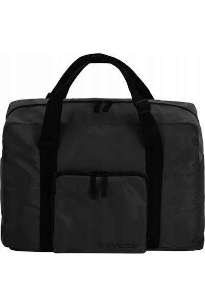 NO BRAND Geantă de călătorie pliabilă Travelite 44cm Negru