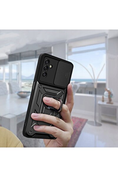 NO BRAND Husă Alogy Camshield Stand Ring cu protecție pentru camera foto pent...