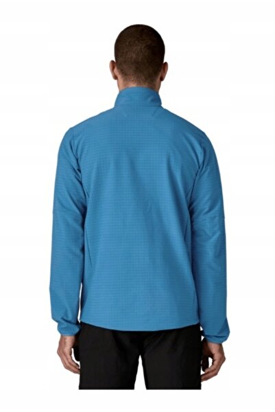 Patagonia Softshell Bărbați R1 Techface Jkt albastru acvatic M