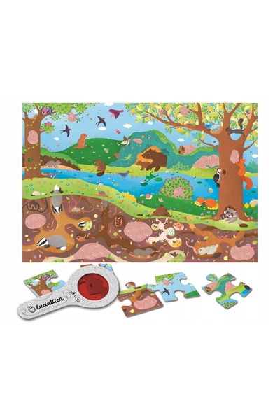 NO BRAND LUDATTICA: PUZZLE SECRET – puzzle cu SECRET – SUB TEREN și ÎN ASCUNZ...
