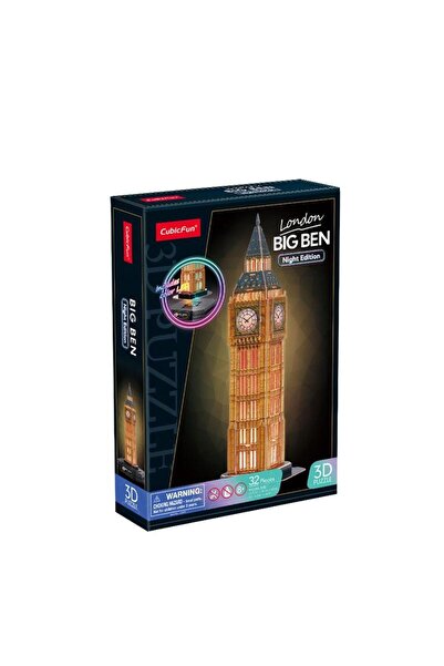 Cubic Fun PUZZLE 3D BIG BEN (VERSIOANĂ DE NOAPTE)