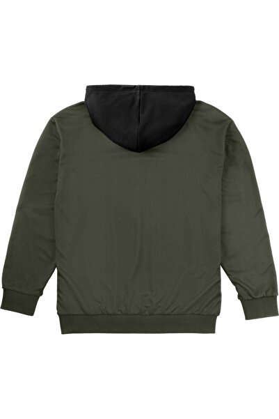FILA Hanorac bărbătesc Rivoli Olive Black FAM1121 63185 MĂRIMEA S