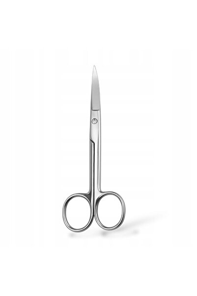 NO BRAND Foarfecă pentru piercing din oțel inoxidabil, curbată, 12,5cm - 1 buc.