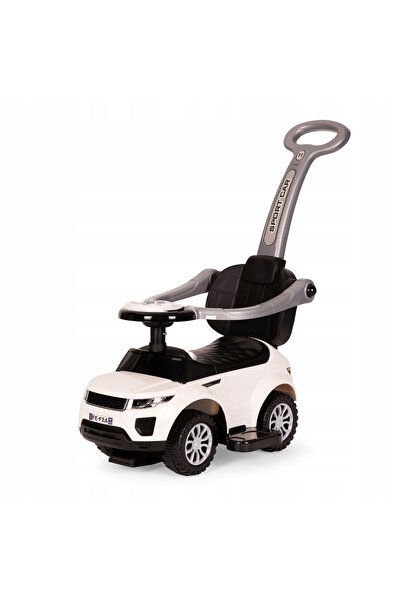 MultiStore 3-în-1 premergător mașinuță de plimbat supercar alb