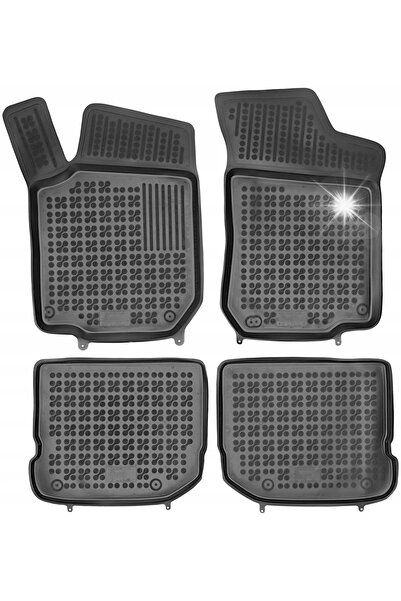 NO BRAND Covorașe auto din cauciuc pentru Golf IV Bora New Beetle Skoda Octav...
