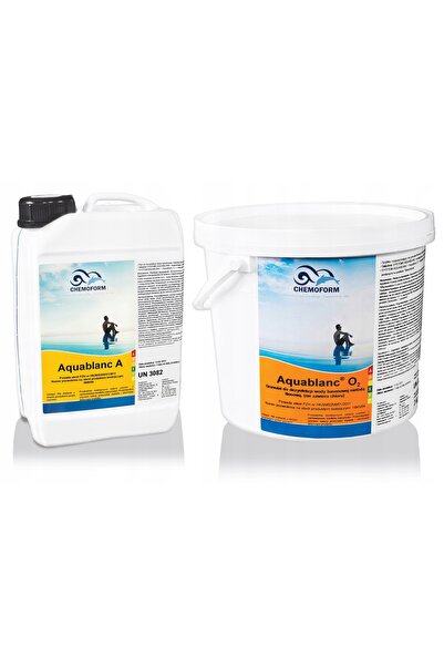 NO BRAND OXIGEN ACTIV AQUABLANC A+O2 2x3 kg Produse chimice pentru piscine și...