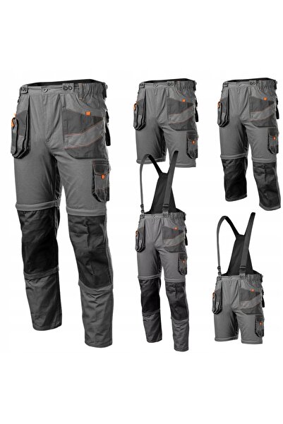NEO Tools Pantaloni de lucru 6-în-1 100% bumbac 81-321-XS