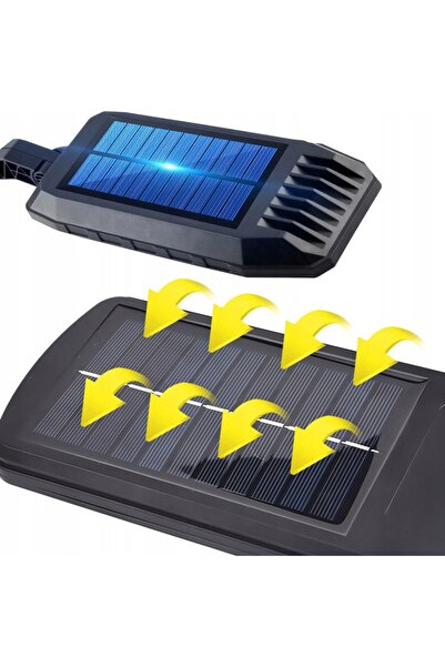 NO BRAND Lampă solară stradală tip felinar 240 LED COB PILOT 6800lm