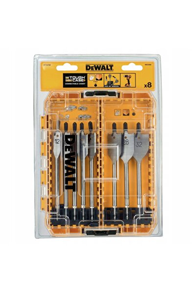 Dewalt Set de burghie plate tip spade 12-32mm, 8 bucăți DT70750