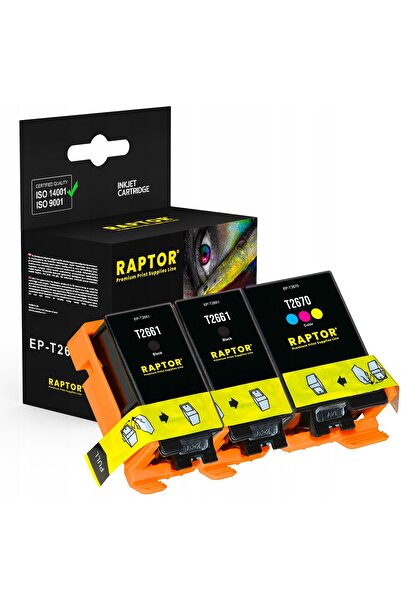 NO BRAND 3x Cerneală pentru Epson WF-100W WF-110W T2661 T2670