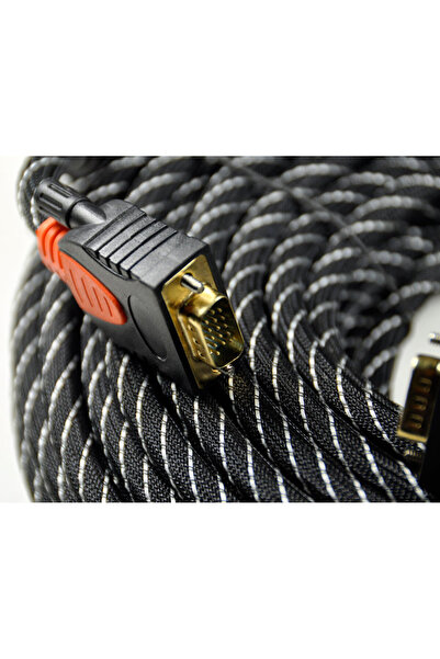 NO BRAND cablu VGA D-Sub cu 15 pini, SVGA, 25 m, cu filtre S-VGA