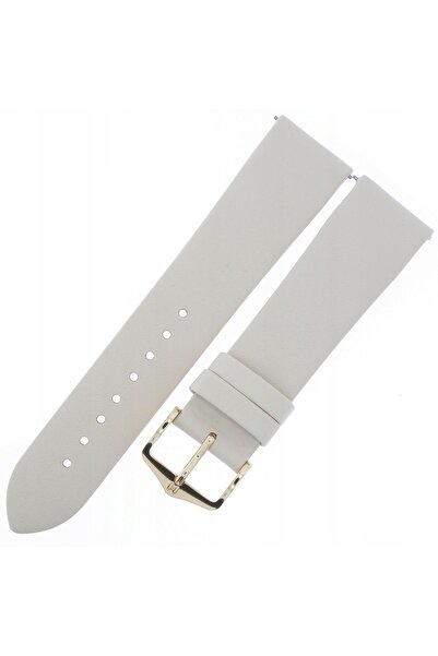NO BRAND HIRSCH Toronto M - BEIGE - 20mm - Curea de ceas din piele