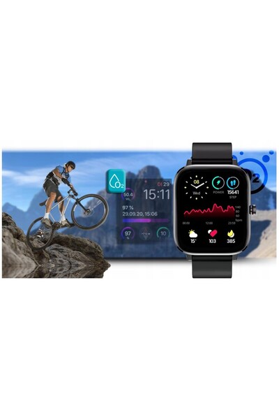 Rubicon ceas bărbați smartwatch sportiv pași conexiuni