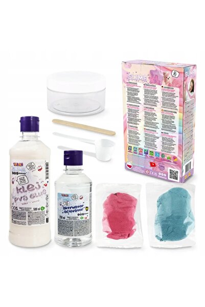 Tuban Slime pufos, moale și ușor, set XL, activator adeziv DIY
