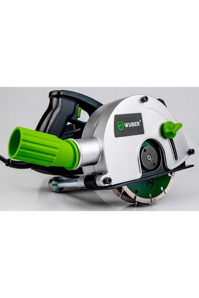 wüber MAȘINĂ ELECTRICĂ DE ȘLEFUIT BETON REGLABILĂ 3100W KIT LASER + 2 DISCURI