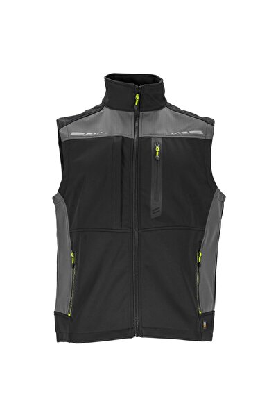 NO BRAND Vestă de lucru softshell fără mâneci, călduroasă, cu membrană și buz...