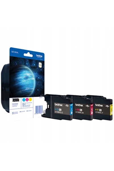 Brother Tusz LC1280XLRBWBP CMY Set Cyan Magenta Galben 3x1 200 pagini