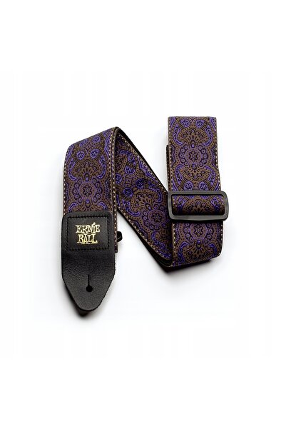 NO BRAND Curea de chitară Ernie Ball 4164, reglabilă, cu model violet