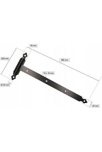 NO BRAND 2X 600MM Kit balamale tip curea pentru uși glisante de garaj și porț...
