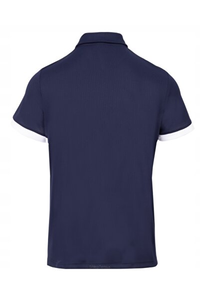 FILA Tricou polo de tenis Marc, albastru marin, mărimea M.