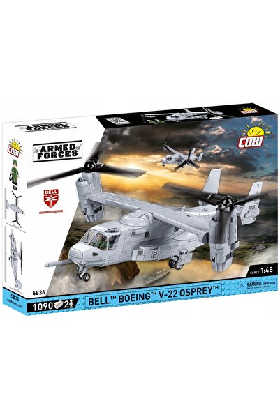 COBI Blocuri de construcție avion 5836 Bell-Boeing V-22 Osprey 1090 Forțe Armate