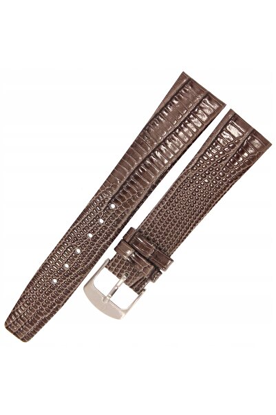 NO BRAND HORIDO 0099 - GRI - 20mm - Curea de ceas din piele