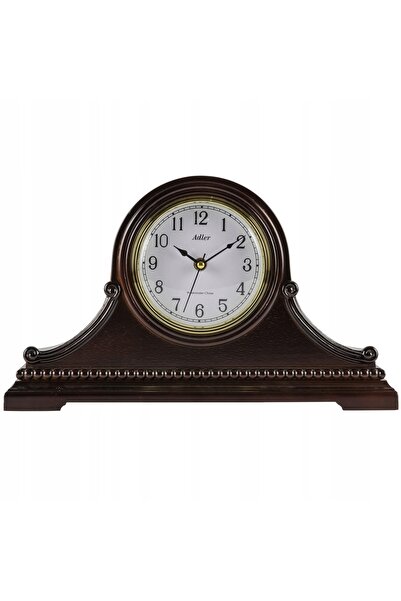 adler 22130 - 40x24cm - NUT - Ceas de șemineu din lemn