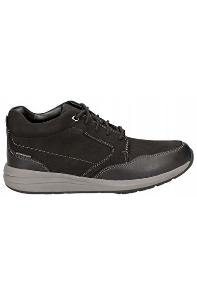CLARKS Pantofi bărbați - Un Coast Dry Waterproof - mărimea 40 - Nubuc negru