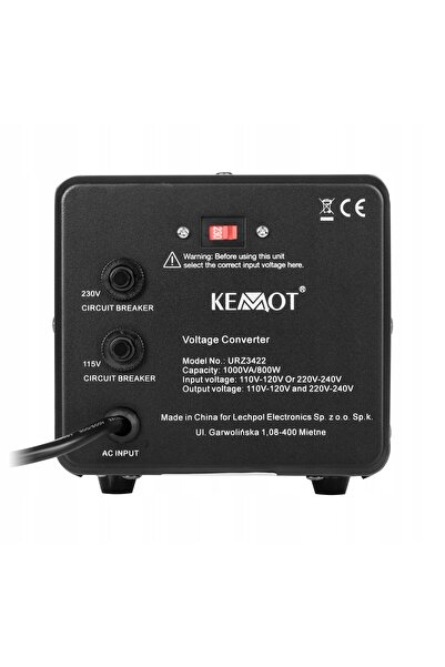 NO BRAND Convertor de tensiune KEMOT 800 W/1000 VA