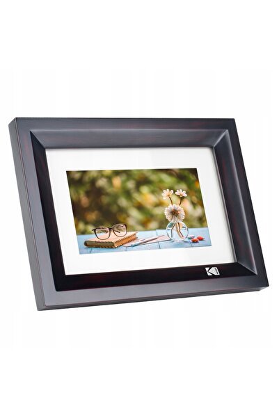 Kodak Ramă digitală 7 inch LED HD Lemn RDPF700W Negru 1024x600