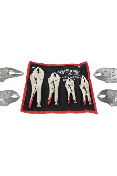 Kraft&dele Clește de prindere Morsea 4el. KD10338 set de clești