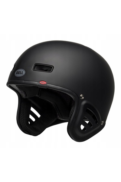 NO BRAND Cască de ciclism BMX Bell Racket Negru Mat (Nou 2024) - M (55-59 cm)