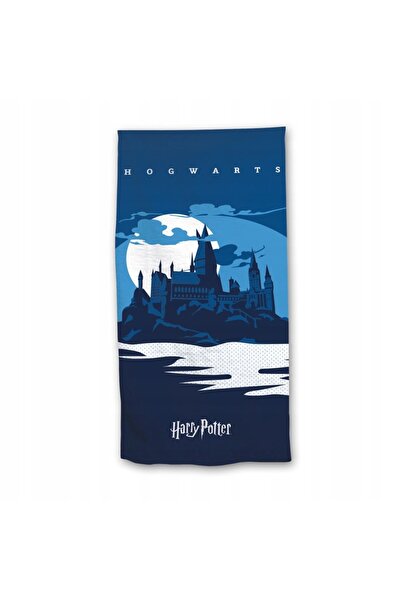 NO BRAND Prosop de plajă albastru Harry Potter Hogwarts 70x140