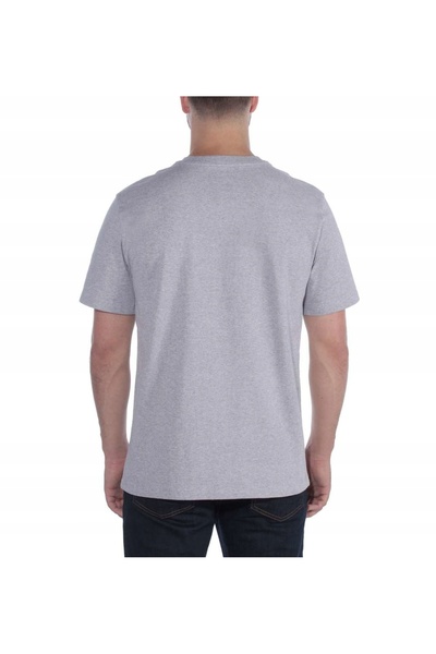 Carhartt Tricou bărbătesc Workwear Uni Fără buzunar HGY Gri melanj M
