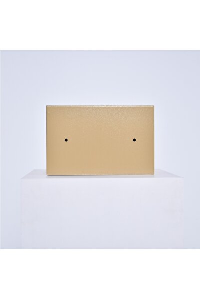 NO BRAND Seif de casă blindat cu încuietoare electronică și cheie 20x31x20 cm...