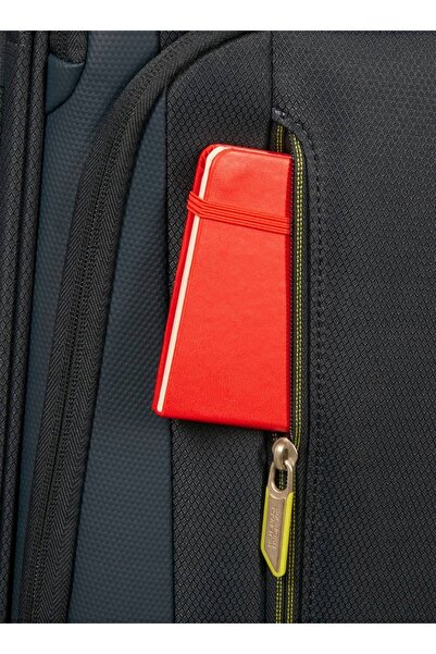 American Tourister Valiză de cabină Wanderlite Spinner S EXP - bleumarin închis