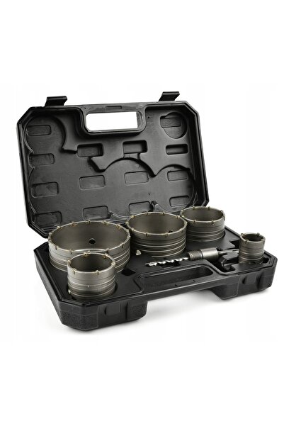 Falon Tech SET DE BROAȘTE CORONATE PENTRU PERETE DE BETON 7 EL. 40-125mm
