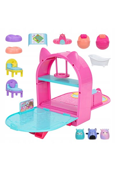 Squishmallows Set rucsac cu figurine Mini squishy cu accesorii-5326