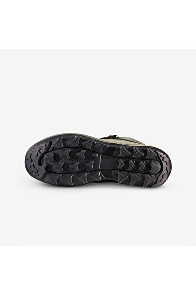 NO BRAND Bocanci de drumeție din piele Forclaz MT100 pentru femei