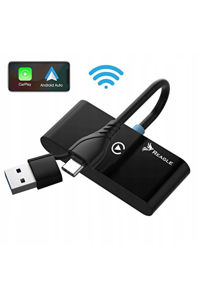 NO BRAND ADAPTOR AUTO FĂRĂ FIR PENTRU CARPLAY, ANDROID AUTO, APPLE ȘI IPHONE