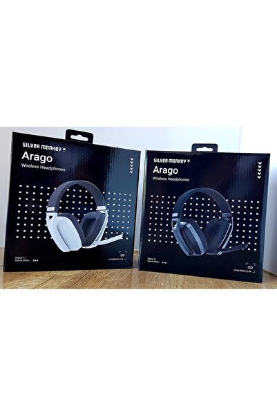 Silver Monkey Căști wireless Arago over-ear
