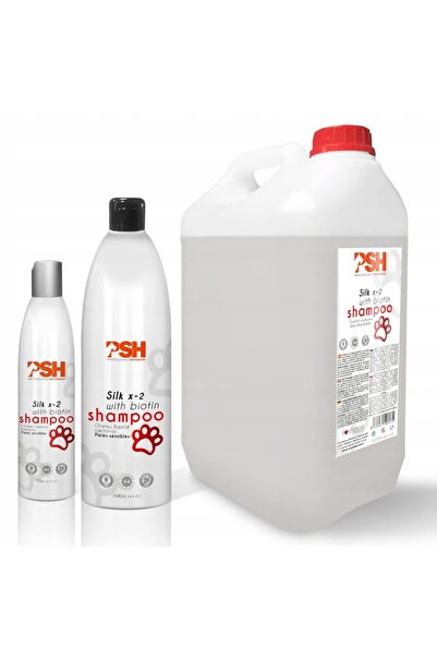 NO BRAND Șampon PSH Silk X-2 cu biotină pentru câini cu păr lung concentrat 1...
