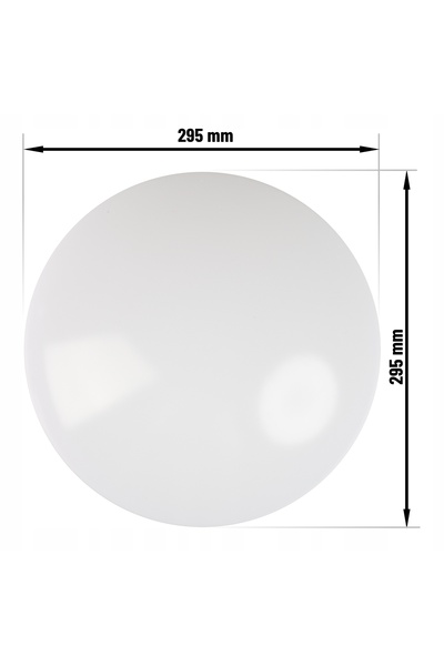 NO BRAND Lampă de plafon LED de 16 W cu senzor de mișcare PIR, IP44, 4000 K