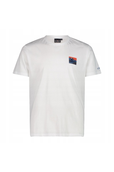 CMP Tricou Bărbătesc Campagnolo 35F5617/A001 - Alb - 56(3XL)