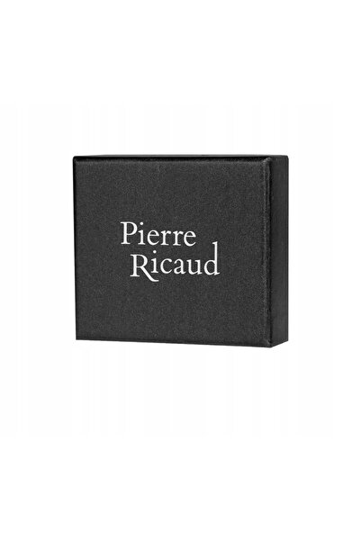 NO BRAND Brățară din piele neagră pentru bărbați Pierre Ricaud